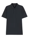 Hugo Boss X David Beckham Linen Polo Shirt In Blue