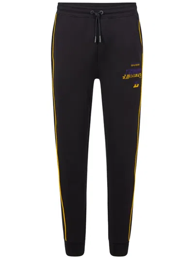 Hugo Boss X Nba Los Angeles Lakers Track Pants In Black