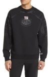Hugo Boss Boss X Nfl Blitz Crewneck Sweatshirt In New York Giants Black