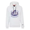 Hugo Boss Boss X Nfl Cotton-blend Hoodie With Collaborative Branding In Bills