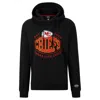 Hugo Boss Boss X Nfl Cotton-blend Hoodie With Collaborative Branding In Multi