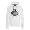 Hugo Boss Boss X Nfl Cotton-blend Hoodie With Collaborative Branding In Multi