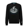 HUGO BOSS X NFL COTTON-BLEND SWEATSHIRT WITH COLLABORATIVE BRANDING