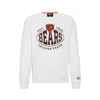 Hugo Boss Boss X Nfl Cotton-blend Sweatshirt With Collaborative Branding In Bears