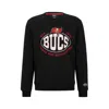 Hugo Boss Boss X Nfl Cotton-blend Sweatshirt With Collaborative Branding In Bucs