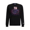 HUGO BOSS X NFL COTTON-BLEND SWEATSHIRT WITH COLLABORATIVE BRANDING