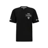 Hugo Boss Boss X Nfl Cotton-blend T-shirt With Collaborative Branding In Raiders