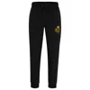 Hugo Boss Boss X Nfl Cotton-blend Tracksuit Bottoms With Collaborative Branding In Packers
