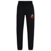 HUGO BOSS X NFL COTTON-BLEND TRACKSUIT BOTTOMS WITH COLLABORATIVE BRANDING