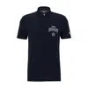 Hugo Boss Boss X Nfl Cotton-piqu Polo Shirt With Collaborative Branding In Cowboys