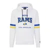 Hugo Boss Boss X Nfl Cotton-terry Hoodie With Collaborative Branding In Rams