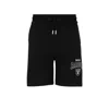 Hugo Boss Boss X Nfl Cotton-terry Shorts With Collaborative Branding In Raiders