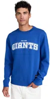 Hugo Boss X Nfl Regular-fit Sweatshirt With Special Branding In Blue