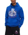 Hugo Boss Boss X Nfl Cotton-blend Hoodie With Collaborative Branding In Medium Blue
