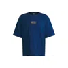 Hugo Boss Boss X Nfl Interlock-cotton T-shirt With Special Branding In Multi