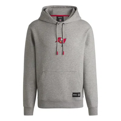 Hugo Boss X Nfl Interlock Hoodie With Special Branding In Multi