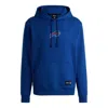 Hugo Boss Boss X Nfl Interlock Hoodie With Special Branding In Multi