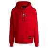 Hugo Boss Boss X Nfl Interlock Hoodie With Special Branding In Multi