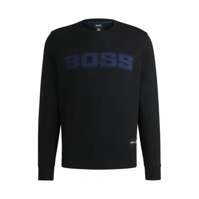 Hugo Boss X Nfl Regular-fit Sweatshirt With Special Branding In Multi