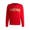 Hugo Boss Boss X Nfl Regular-fit Sweatshirt With Special Branding In Multi