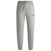 Hugo Boss Boss X Nfl Signature-tape Tracksuit Bottoms With Special Branding In Multi