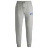 Hugo Boss Boss X Nfl Signature-tape Tracksuit Bottoms With Special Branding In Multi