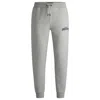 Hugo Boss Boss X Nfl Signature-tape Tracksuit Bottoms With Special Branding In Multi