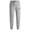 Hugo Boss Boss X Nfl Signature-tape Tracksuit Bottoms With Special Branding In Multi
