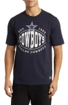 Hugo Boss Boss X Nfl Stretch-cotton T-shirt With Collaborative Branding In Cowboys