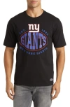 Hugo Boss Boss X Nfl Stretch Cotton Graphic T-shirt In New York Giants Black