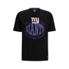 Hugo Boss Boss X Nfl Stretch Cotton Graphic T-shirt In Black