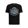 Hugo Boss Boss X Nfl Stretch Cotton Graphic T-shirt In Multi
