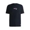 Hugo Boss Boss X Nfl Stretch-cotton T-shirt With Special Branding In Multi
