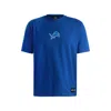 Hugo Boss Boss X Nfl Stretch-cotton T-shirt With Special Branding In Multi