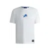 Hugo Boss Boss X Nfl Stretch-cotton T-shirt With Special Branding In Multi