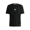 Hugo Boss Boss X Nfl Stretch Cotton Graphic T-shirt In Multi