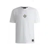 Hugo Boss Boss X Nfl Stretch Cotton Graphic T-shirt In Multi