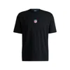 Hugo Boss Boss X Nfl Stretch Cotton Graphic T-shirt In Multi