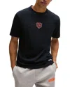 Hugo Boss X Nfl Stretch-cotton T-shirt With Special Branding In Multi