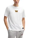 Hugo Boss Boss X Nfl Stretch Cotton Graphic T-shirt In Commanders White