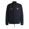 Hugo Boss Boss X Nfl Water-repellent Jacket With Embroidered Branding In Multi