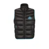 Hugo Boss Boss X Nfl Water-repellent Padded Gilet With Collaborative Branding In Multi