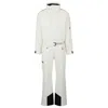 Hugo Boss Boss X Perfect Moment Branded Ski Suit With Stripes In White