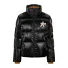 Hugo Boss Boss X Perfect Moment Down-filled Ski Jacket With Branding In Black