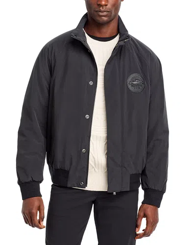 Hugo Boss X Porsche Carboro Bomber Jacket In Black