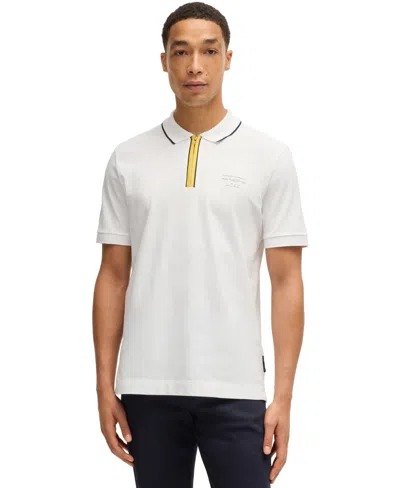 HUGO BOSS PORSCHE X BOSS MEN'S REGULAR-FIT POLO SHIRT