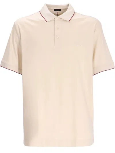 Hugo Boss X Porsche Polo Shirt In Nude
