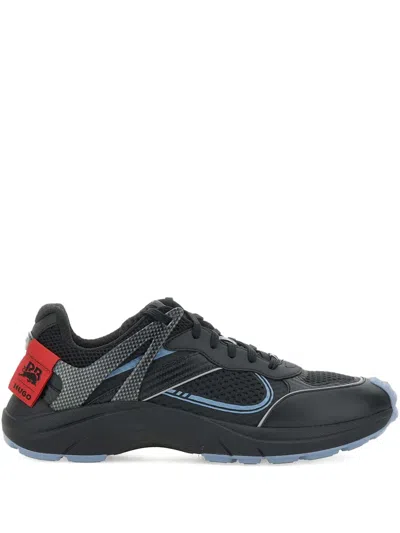 Hugo Boss X Rb Go2 Sneakers In Black