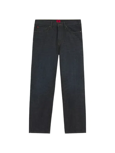 Hugo Boss X Rb Hugo Logo-patch Jeans In Blue