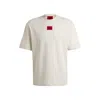 Hugo Boss X Rb Relaxed-fit T-shirt With Signature Bull Motif In White